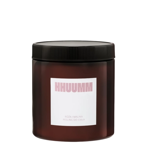 HHUUMM - Cukrový telový peelling - Ruža a malina - 250ml