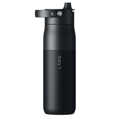 LARQ - Bottle PureVis 2 - Inteligentná, samočistiaca filtračná fľaša s UV-C svetlom - Obsidian Black - 680ml