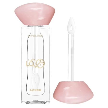 LOVRO - Bloomlight Lipgloss -  Lesk pre optické zväčšenie pier s chladivým efektom - 01 Pure Shine - 5,5g