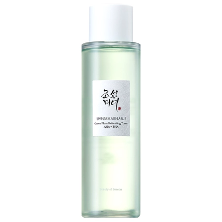 Beauty of Joseon - Green Plum Refreshing Toner AHA + BHA - Osviežujúce pleťové tonikum s kyselinami - 150ml