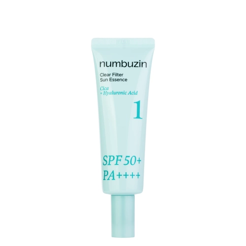 Numbuzin - No.1 Clear Filter Sun Essence SPF50+ PA++++ - Rozjasňujúca esencia s filtrom - 50ml