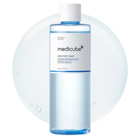 Medicube - Zero Pore Toner - Exfoliačné pleťové tonikum s kyselinami - 250ml