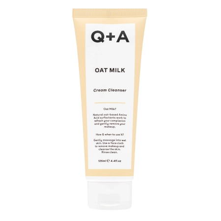 Q+A - Oat Milk Cream Cleanser - Krémová čistiaca emulzia s ovseným mliekom - 125ml