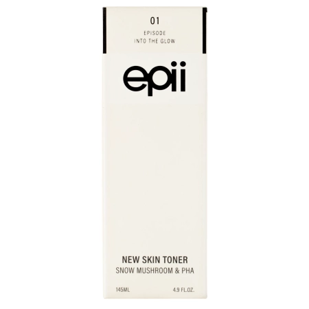 Epii - New Skin Toner Snow Mushroom & PHA - Hydratačno-exfoliačné tonikum na tvár - 145ml
