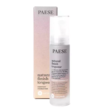 Paese - Nanorevit Natural Finish Longwear Everyday Foundation - Dlhotrvajúci make-up s prirodzeným finishom - 2,5 Sand Beige - 35ml