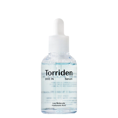 Torriden - Dive-In - Low Molecule Hyaluronic Acid Serum - Hydratačné sérum s nízkomolekulárnou kyselinou hyalurónovou a ceramidmi - 50ml