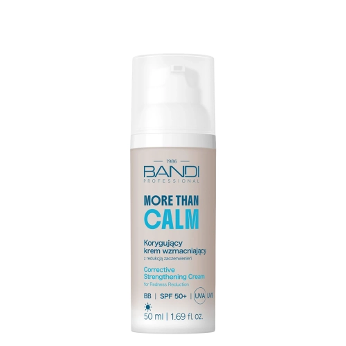 Bandi - More than Calm - Korigujúci a spevňujúci krém SPF 50+ redukujúci začervenania - 50ml