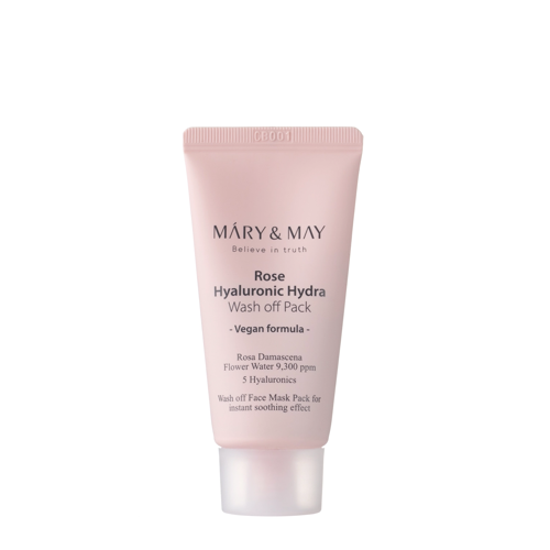 Mary&May - Hyaluronic Hydra Wash off Pack - Hydratačná maska ​​s ílom - 30 g