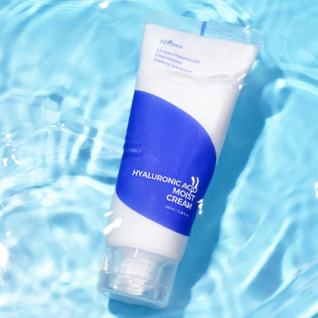 Isntree - Hyaluronic Acid Moist Cream - Hydratačný krém s kyselinou hyalurónovou - 100 ml