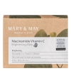 Mary&May - Niacinamide Vitamin C Brightening Mask - Sada rozjasňujúcich masiek na tvár - 30ks / 400 g