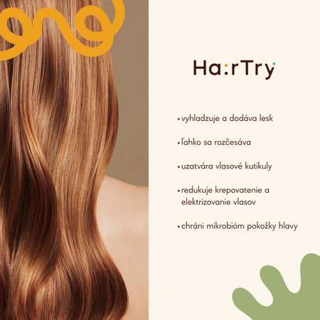 HairTry - Vin Glosser - Uhladzujúce tonikum s octom pre lesklé vlasy - 200ml