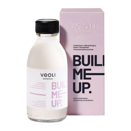 Veoli Botanica - Build Me Up - Hydratačné a regeneračné tonikum s ceramidmi a kyselinou hyalurónovou - 150 ml