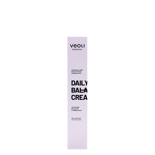 Veoli Botanica - Daily Balance Cream - Každodenný ľahký krém na tvár sťahujúci póry - 75ml