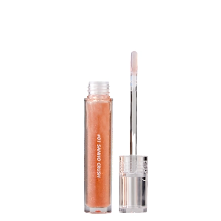 Rom&nd - Glasting Water Gloss - 01 Sanho Crush - Lesk na pery - 4,3g