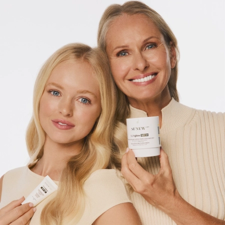 SunewMed+ - SUNglow SPF50 - Omladzujúci opaľovací krém na tvár - 50ml