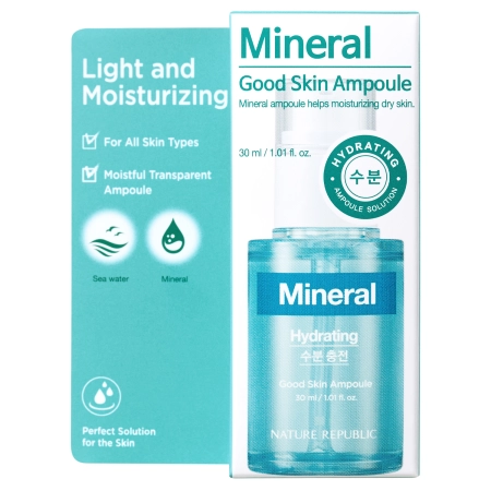 Nature Republic - Good Skin Mineral Ampoule - Hydratačné pleťové sérum - 30 ml