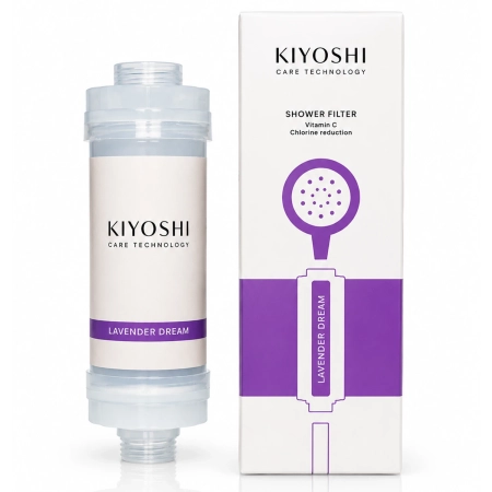 Kiyoshi - Shower Filter - Filter do sprchy s vitamínom C - Lavender Dream - 1ks