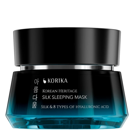 KORIKA - Korean Heritage Silk & 8 Types of Hyaluronic Acid Silk Sleeping Mask - Hydratačná nočná maska na tvár - 50ml