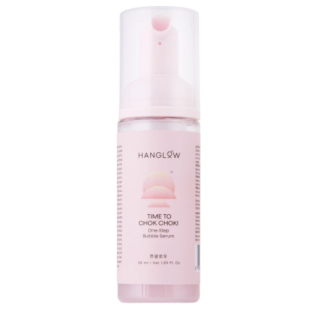 HanGlow - Time to Chok Chok! - One-Step Bubble Serum - Hydratačné penové sérum s antioxidantmi a postbiotikom - 50 ml