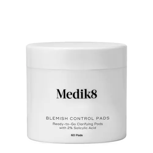 Medik8 - Blemish Control Pads - Ready-to-Go Clarifying Pads - Bezalkoholové exfoliačné tampóny pre problémovú pleť - 60ks