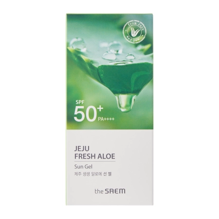 The SAEM - Jeju Fresh Aloe Sun Gel - SPF50+ PA++++ - SPF krém s aloe vera - 50g