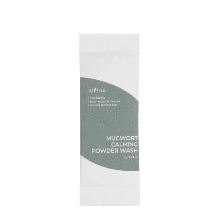 Isntree - Spot Saver - Mugwort Calming Powder Wash - Púder na čistenie pleti - 25 x 1g