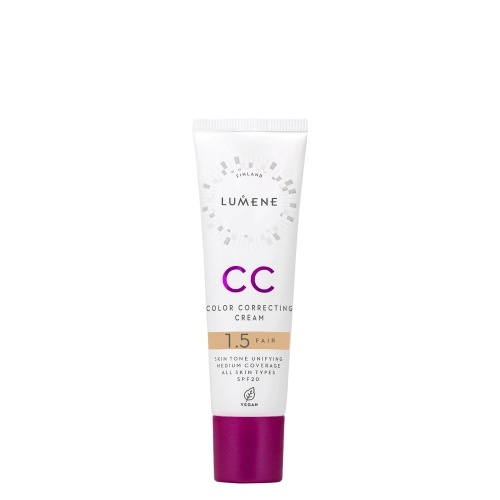 Lumene - CC Color Correcting Cream SPF 20 - Korigujúci CC krém - 1,5 Fair - 30ml