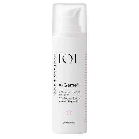 Geek & Gorgeous - A-Game 10 - Sérum s retinalom 0,1% - 30ml