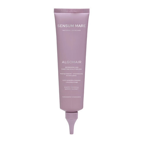 Sensum Mare - Algohair - Refreshing and Puryfing Scalp Peeling - Kyselinovo - enzymatický peeling pokožky hlavy - 150 ml