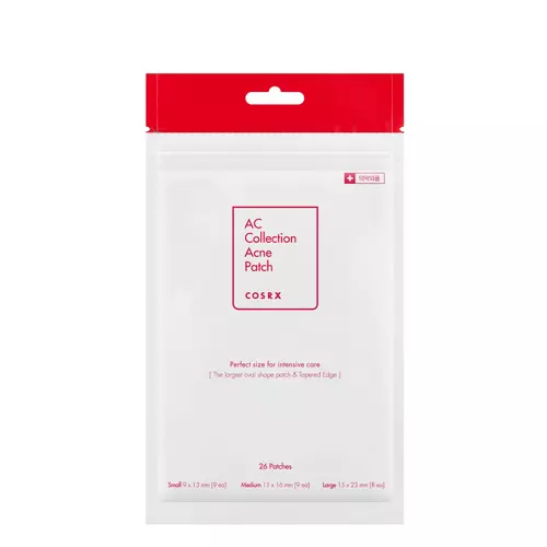 Cosrx - AC Collection Acne Patch - Hojivé náplasti s pupočníkom ázijským - 26ks