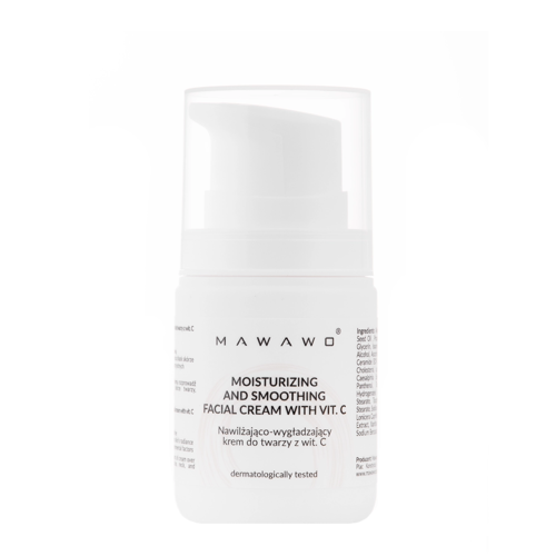 Mawawo - Moisturizing and Smoothing Facial Cream With Vit. C - Hydratačný a vyhladzujúci krém - 50 ml