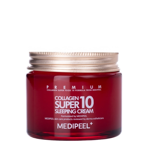 Medi-Peel - Collagen Super10 Sleeping Cream - Nočný krém proti vráskam s kolagénom - 70ml