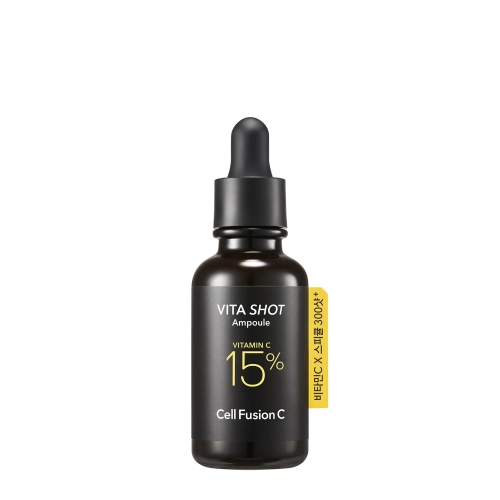 Cell Fusion C - Toning C Vita Shot Ampoule - Rozjasňujúce sérum s 15 % vitamínom C a mikroihličkami - 20 g