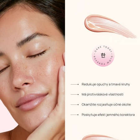 HanGlow - Darkless - Pink BB Eye Cream - Krémový korektor pod oči - 15ml