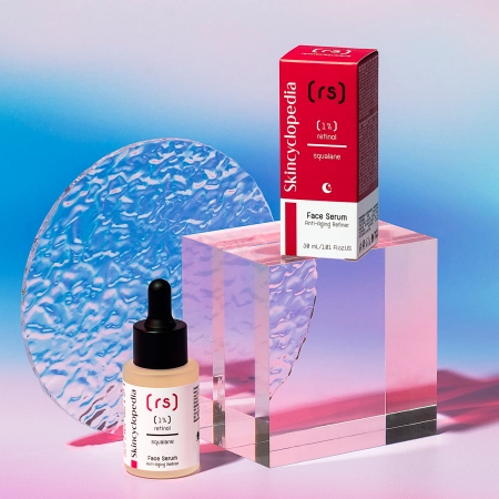 Skincyclopedia - Face Serum 1% Retinol + Squalane - Sérum proti starnutiu pleti - 30 ml
