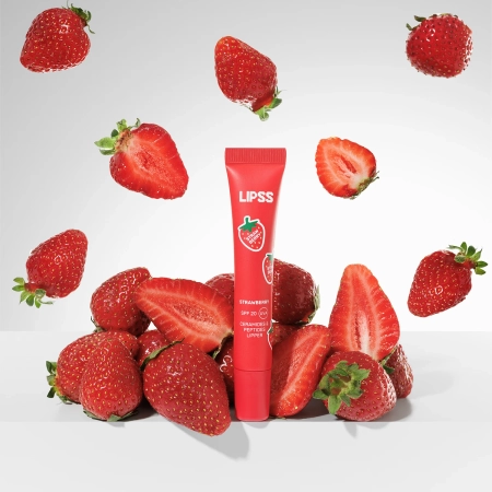 LIPSS - Lipper Lip Gloss - Lesk na pery - Strawberry - 10ml