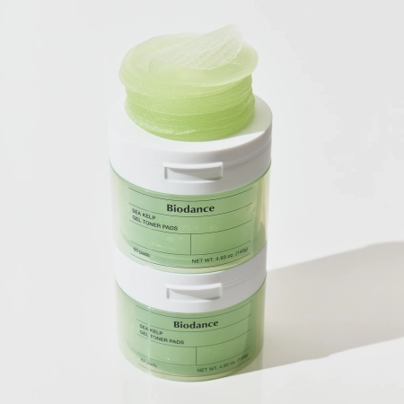 Biodance - Sea Kelp Gel Toner Pad - Upokojujúce tampóny na tvár - 60ks / 140g