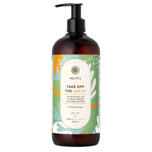 HairTry - Take Off The Sebum - Čistiaci šampón - 500ml