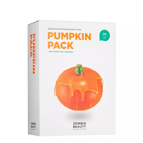 SKIN1004 - Zombie Beauty Pumpkin Pack - Sada vyživujúcich pleťových masiek - 16x4g