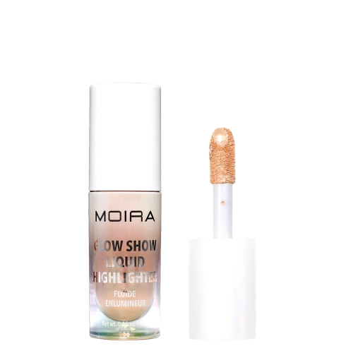 Moira - Glow Show Liquid Highlighter - Tekutý rozjasňovač - 002 Golden Blend - 4,3g