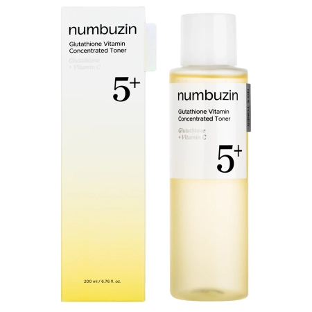 Numbuzin - No.5 Vitamin Boosting Essential Toner - Jemné, revitalizujúce tonikum - 200ml
