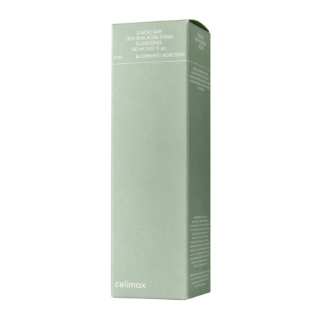 Celimax - Ji.Woo.Gae Cica BHA Acne Foam Cleansing - Čistiaca pena pre aknóznu pleť - 150 ml