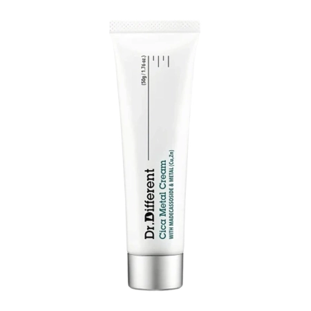 Dr.Different - CICA Metal Cream - Upokojujúci krém na tvár - 50g
