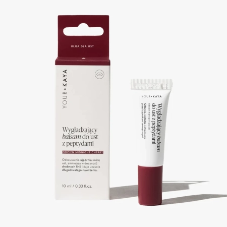 Your Kaya - Vyhladzujúci balzam na pery s peptidmi - Midnight Cherry - 10ml