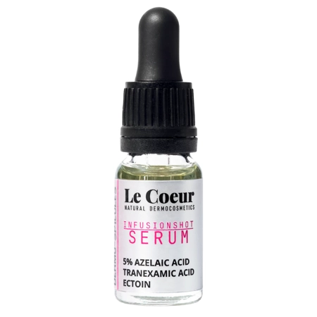 Le Coeur - Dermo-Spicules Infusionshot - Sérum s mikroihličkami s 5% kyselinou azelaovou, tranexámovou a ektoínom - 10ml