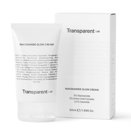 Transparent Lab - Niacinamide Glow Cream - Rozjasňujúci krém s niacínamidom - 50ml