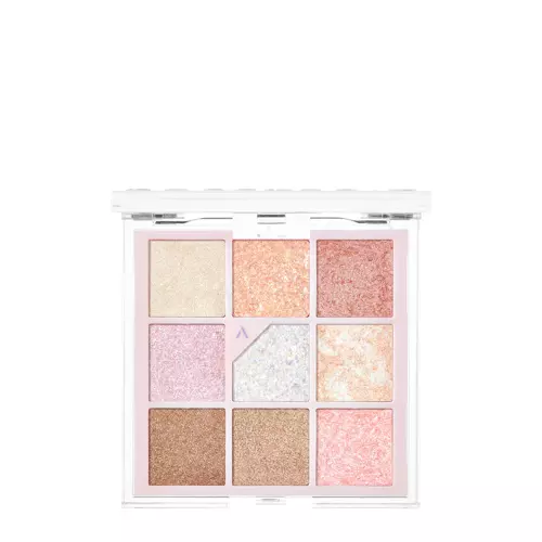 Unleashia - Glitterpedia Eye Palette - 1 All of Glitter - Paleta vegánskych očných tieňov - 6,6 g