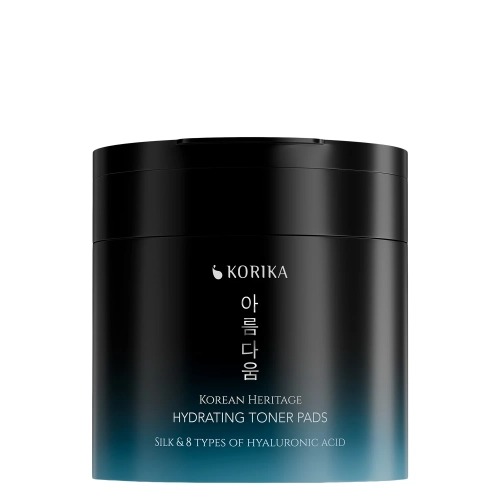 KORIKA - Korean Heritage Silk & 8 Types of Hyaluronic Acid Super Hydrating Toner Pads - Hydratačné tampóny na tvár - 70ks