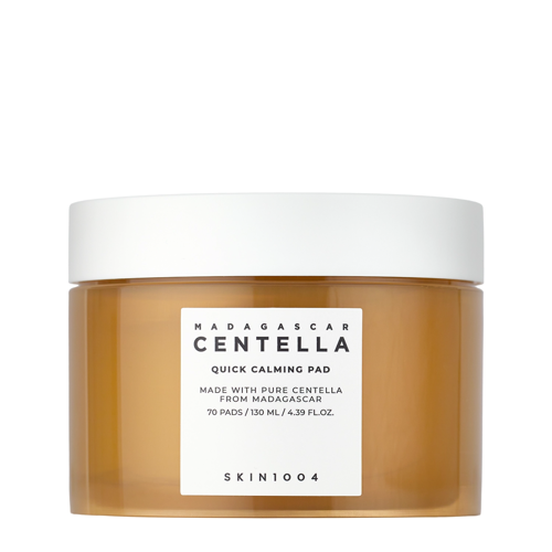 SKIN1004 - Madagascar Centella Quick Calming Pad - Pleťové tampóny s extraktom z pupočníka ázijského - 70 ks / 130 ml