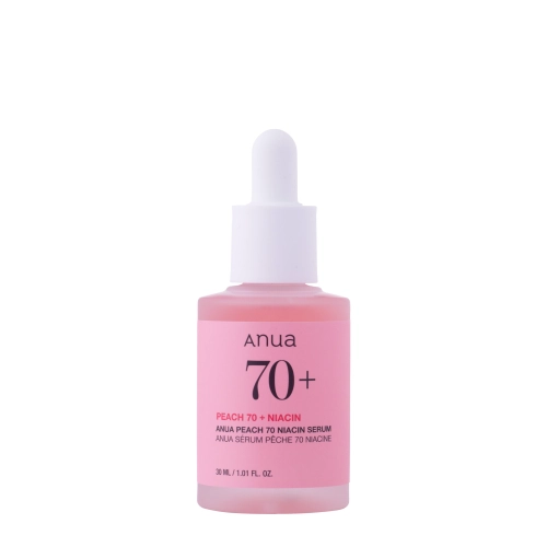 Anua - Peach 70 Niacin Serum - Rozjasňujúce sérum so 70 % broskyňovej vody - 30 ml